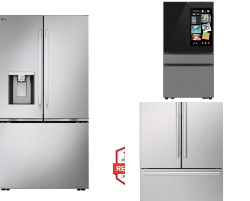 Refrigerators cover photo collage