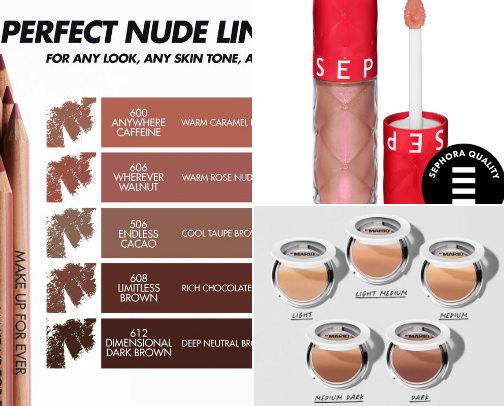 My favorite makeup products cover photo collage