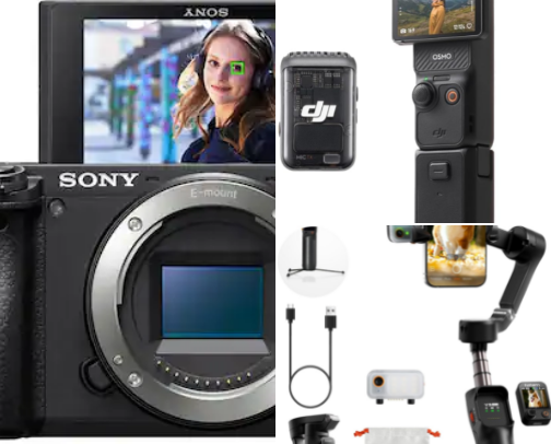 Content Creation Gear I Actually Use cover photo collage
