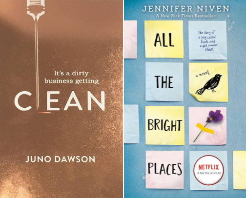 Fiction Books that EVERYONE should read - YA mental health cover photo collage