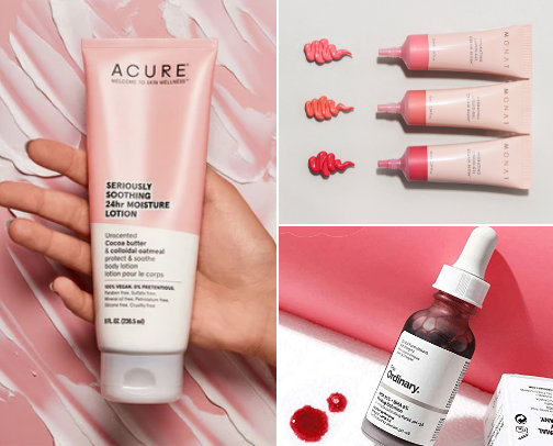 (Mostly) low-tox beauty products that have changed the game for me💄 cover photo collage