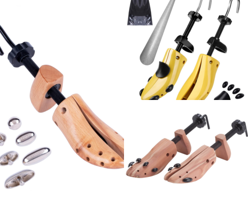 I Bought Shoe Stretchers and My Too-Tight Heels Finally Fit Without Pain cover photo collage