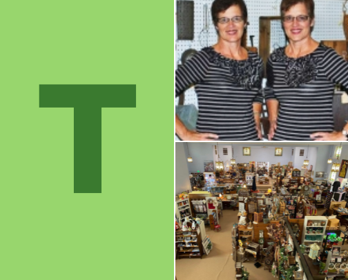 Antique stores in Indiana cover photo collage