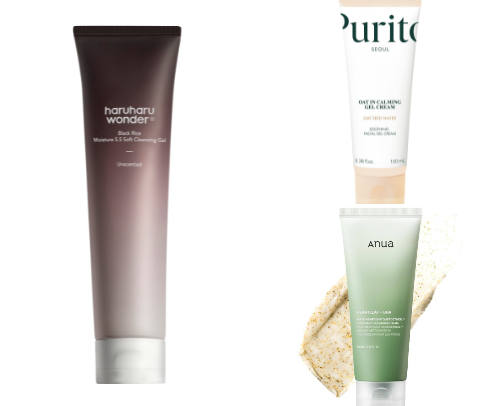 my HOLYGRAIL in skincare for clear and glass skin 🌟 cover photo collage