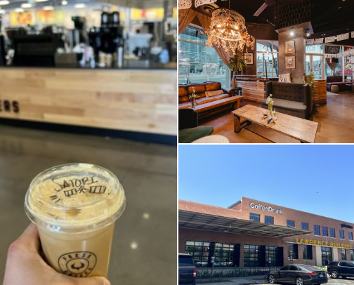 Coffee shops in phx ☕️ cover photo collage