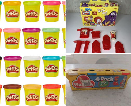 Retro Fun with Play-Doh: Sets That Bring Back Childhood Memories cover photo collage