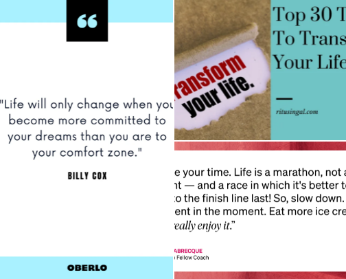 Empower and Inspire: Tips to Transform Lives! cover photo collage