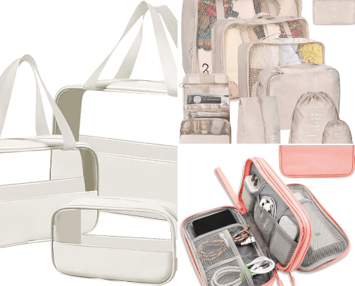 Travel packing Favorites cover photo collage