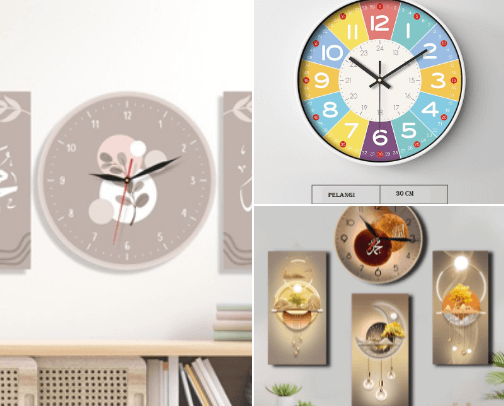 Jam Dinding Yang Estetik cover photo collage