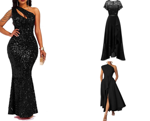 Elegant Formal Dresses For Special Occasions cover photo collage