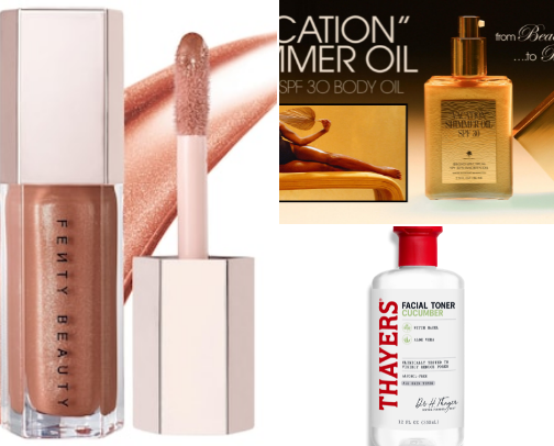 My favorite beauty recs cover photo collage