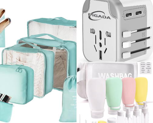 Travel must have for a perfect organisation of your essentials cover photo collage