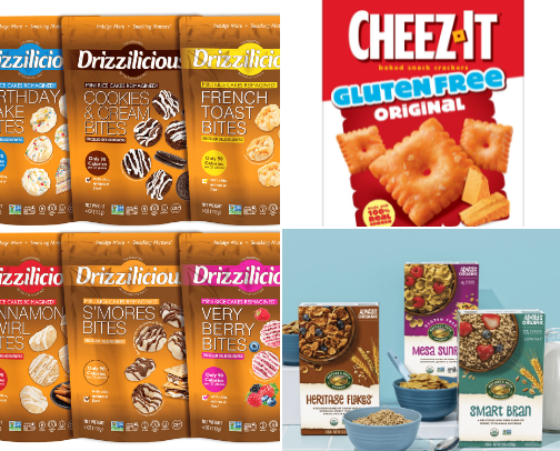 ultimate gluten-free snack inspo! cover photo collage