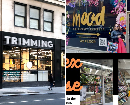 Must-Visit NYC Stores for Fashion Designers & Sewists cover photo collage
