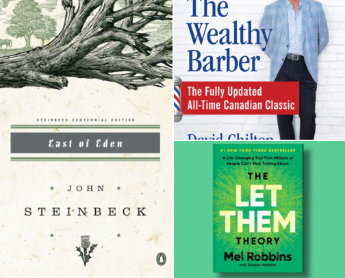Books that changed my midlife mindset cover photo collage