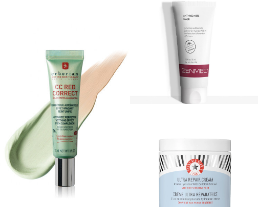 Your roseaca skin must haves cover photo collage