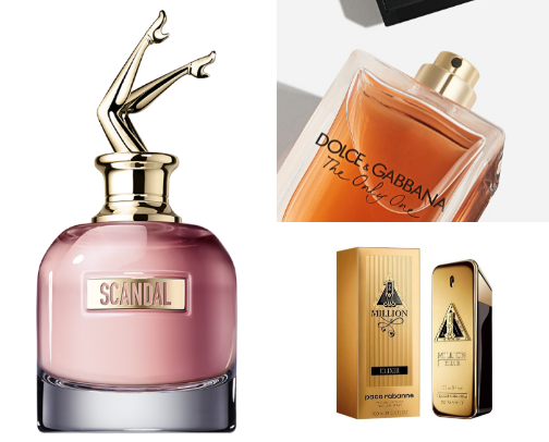 Most complimented parfumes 🌸 cover photo collage