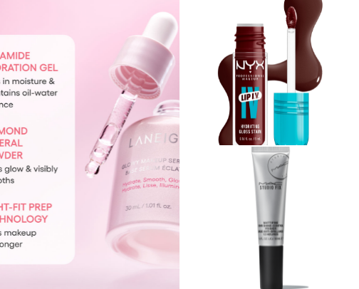 My favorite beauty recs cover photo collage