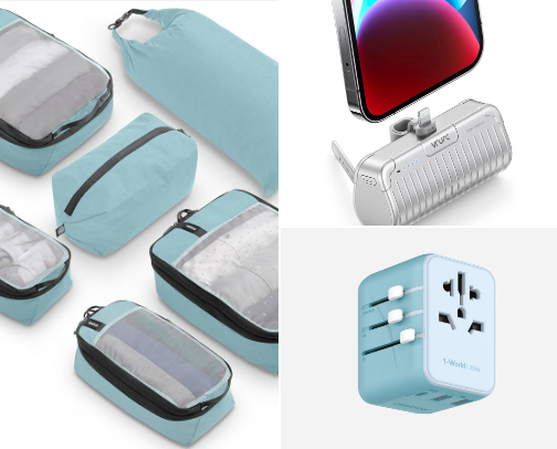 "TOP 10 SUMMER TRAVEL ESSENTIALS (2026)" cover photo collage