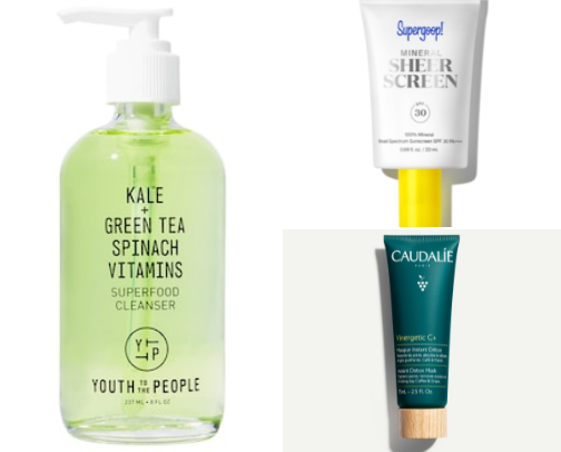 Skin Care, Hair/Body Care and Health cover photo collage