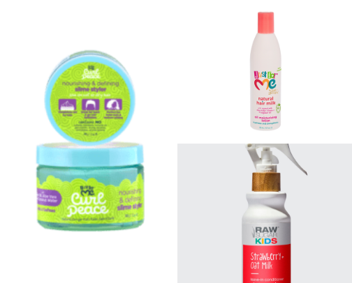 Coily/Curly hair care for baby! cover photo collage