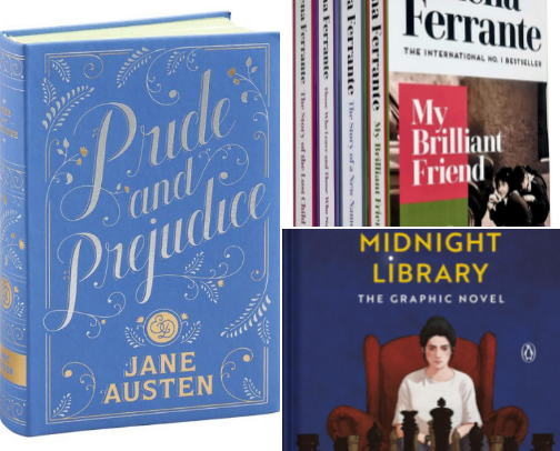 My favorite book recs cover photo collage