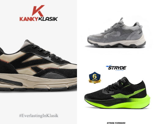 A collection of local Indonesian shoe brands. cover photo collage