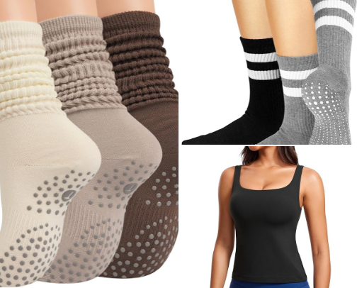 The Wellness Atelier: Yoga & Pilates Essentials cover photo collage