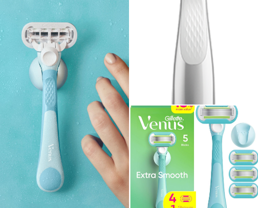Top 10 Five-Blade Razors Women Actually Swear By cover photo collage