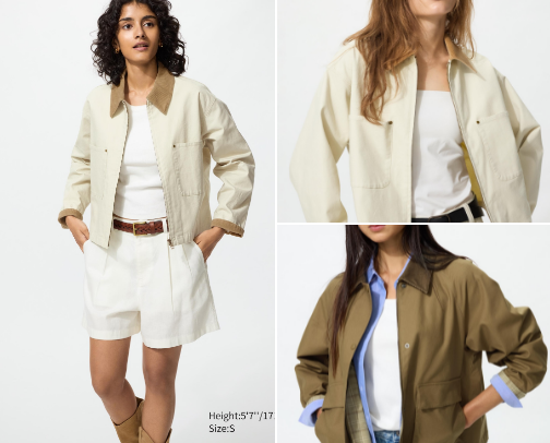 Uniqlo Said “Add to Cart” cover photo collage