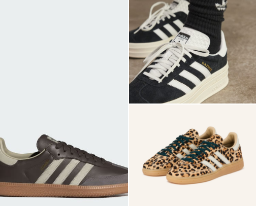 🤍 Retro Cool-Girl Sneakers cover photo collage