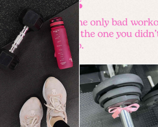 🤸🏼‍♀️💕Glow-Up and Gains: Must-Have Gym Essentials for Beginners to Hard Core Gym Girlies cover photo collage
