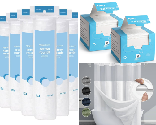 Bathroom Essentials cover photo collage