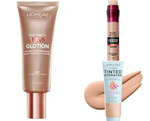 The 'Clean Girl' Everyday Makeup Bag: Affordable Essentials ✨ cover photo collage