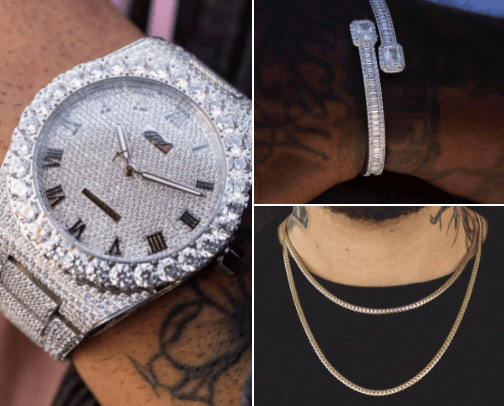 Men's jewelry cover photo collage