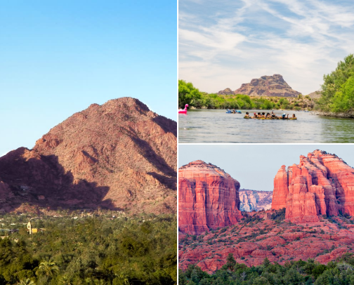 Fun outdoor or indoor activities to do in Arizona cover photo collage