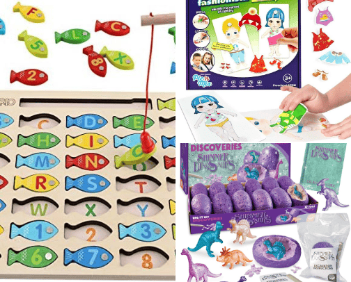 Our Favorite Kids Activities on Amazon cover photo collage