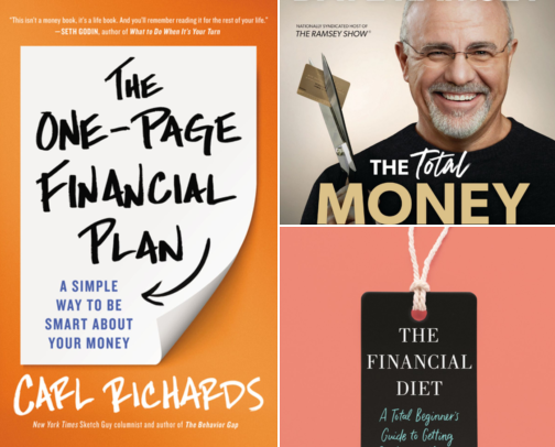 Budgeting Took Me Five Minutes a Week After I Found These Books cover photo collage