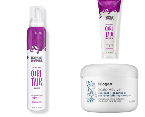 What I Actually Use for Defined, Soft Curls cover photo collage