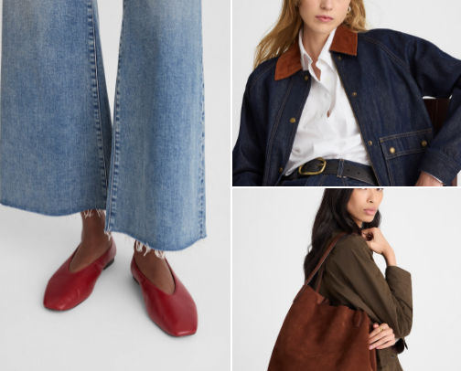 Fall-ing in love with these Madewell pieces 🍂🧡 cover photo collage