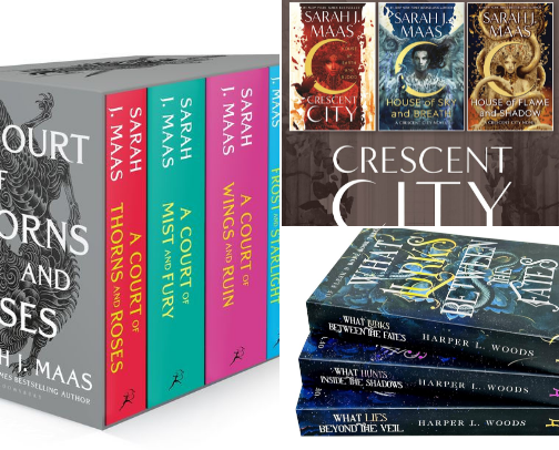 What's on my bookshelf: TBR recs for BookTok babes cover photo collage