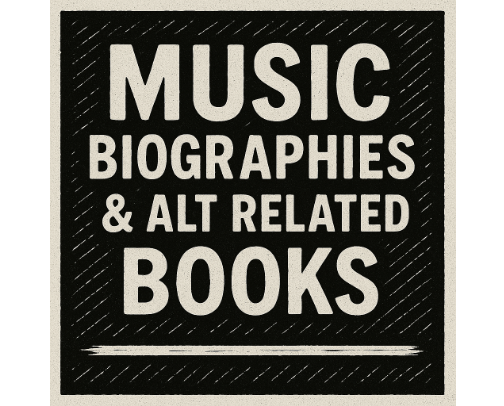 Music Biographies & Alt Related Books cover photo collage