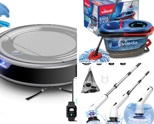 Must-Have Cleaning Tools That Save Time cover photo collage