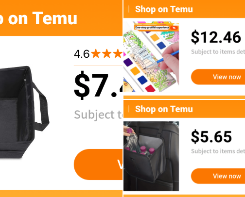 Love it or hate it - favorite temu finds cover photo collage