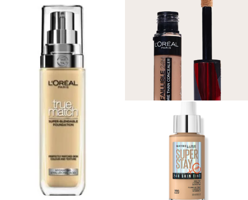 best drugstore makeup cover photo collage