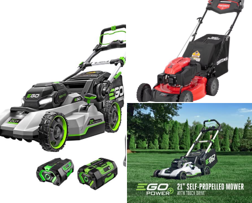 Lawn Mowers cover photo collage