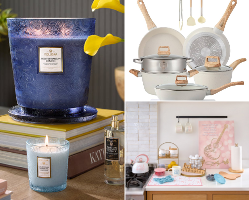 Stock your home with me 🤍 cover photo collage