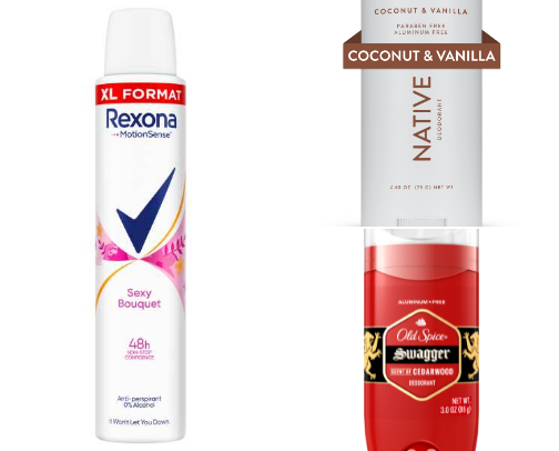 Body wash, shower gels, deodorants, body lotions..🧼 cover photo collage