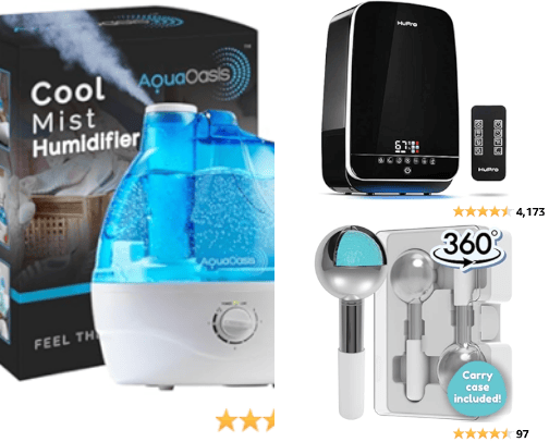 Spa and Relaxation Items cover photo collage