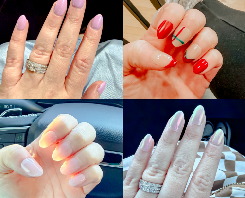 Nails at Home cover photo collage